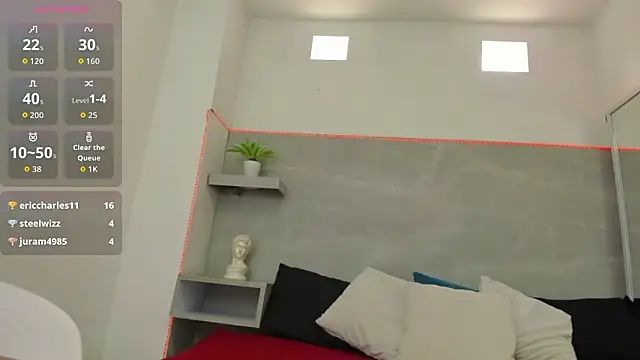 selenaflamemj online show from 02.10.26