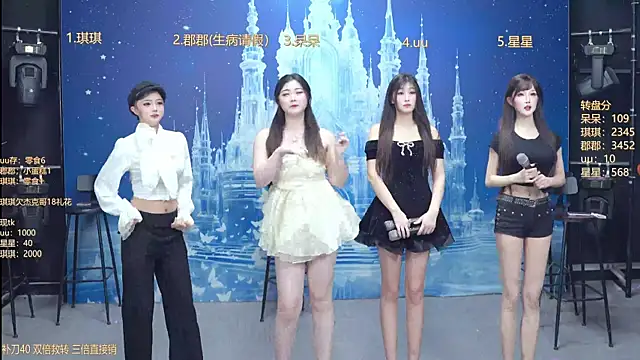 Snapshot of A848-01 chatting on 01.10.26 A848-01 online show from 01.10.26