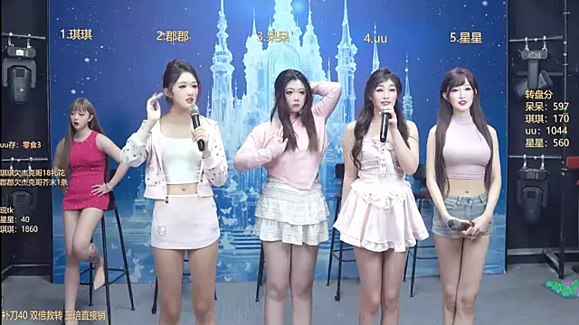 Snapshot of A848-01 chatting on 01.12.26 A848-01 online show from 01.12.26