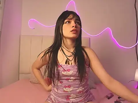 Snapshot of Neondoll chatting on 12.22.25 Neondoll online show from 12.22.25