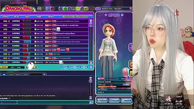 Snapshot of Miyeoonn chatting on 02.26.26 Miyeoonn online show from 02.26.26