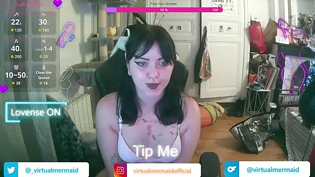 Virtualmermaidofficial online show from 12.15.25