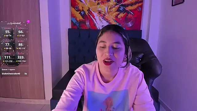 Snapshot of Violet_Blazee chatting on 01.06.26 Violet Blazee online show from 01.06.26