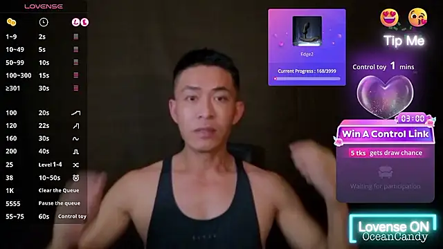 OceanCandy9 online show from 01.11.26