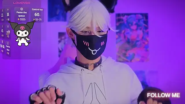 Kitsuneplay  online show from 04.06.26