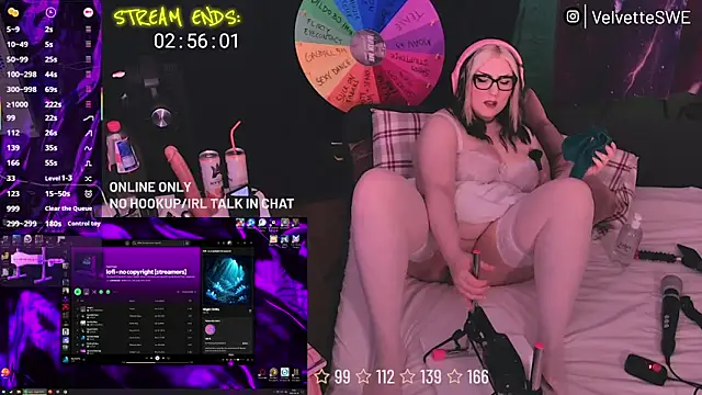 VelvetteSWE online show from 06.26.26