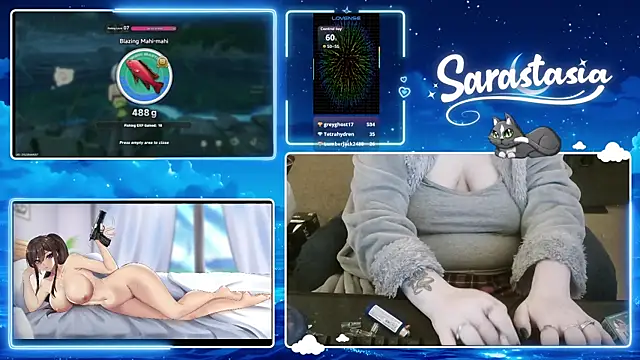 Snapshot of Sarastasia417 chatting on 07.07.26 Sarastasia417 online show from 07.07.26