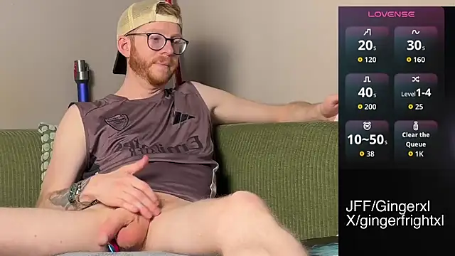 Snapshot of Gingerxl8 chatting on 06.18.26 Gingerxl8 online show from 06.18.26