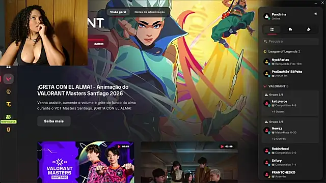 Snapshot of pandinhagamer chatting on 02.26.26 pandinhagamer online show from 02.26.26