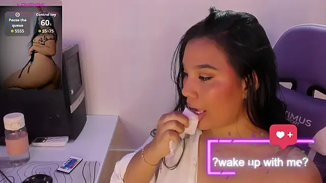 Snapshot of ZoeParcker chatting on 02.22.26 ZoeParcker online show from 02.22.26