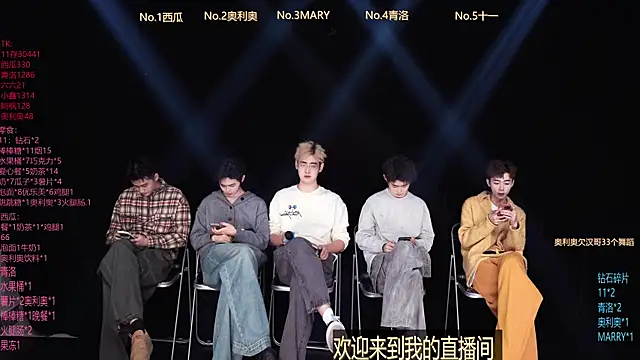 Snapshot of Dzboy-003 chatting on 02.22.26 Dzboy-003 online show from 02.22.26