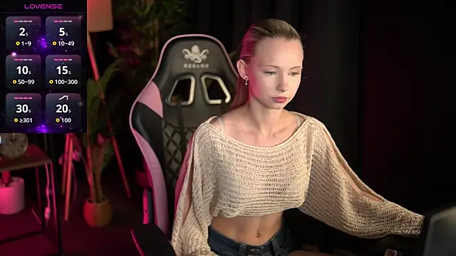 SweetDaisy me online show from 04.10.26