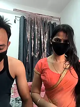 Snapshot of Sikha_Abhi chatting on 04.18.26 Sikha Abhi online show from 04.18.26