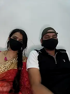 Snapshot of Sikha_Abhi chatting on 04.19.26 Sikha Abhi online show from 04.19.26