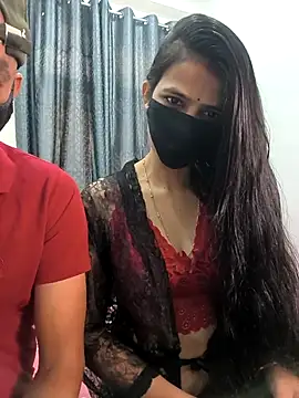 Snapshot of Sikha_Abhi chatting on 04.20.26 Sikha Abhi online show from 04.20.26