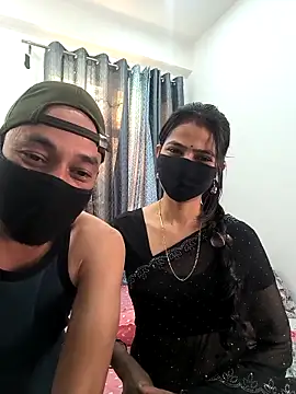 Snapshot of Sikha_Abhi chatting on 04.23.26 Sikha Abhi online show from 04.23.26