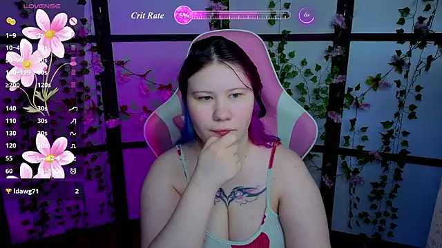 Snapshot of kitsune_little chatting on 07.14.26 kitsune little online show from 07.14.26