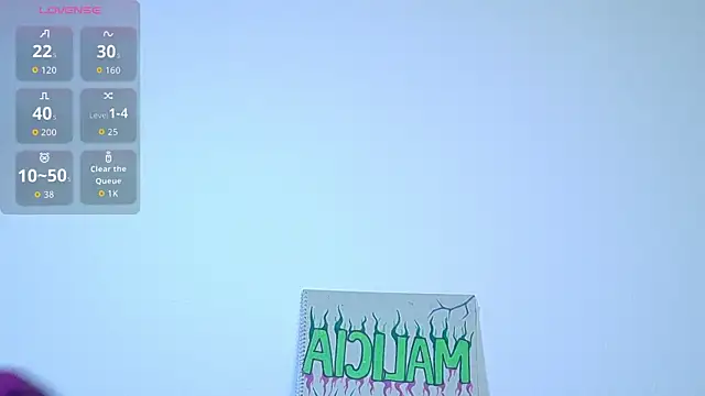 maliciaXpoison online show from 07.18.26