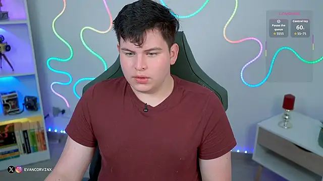 Snapshot of EvanCorvinx chatting on 02.20.26 EvanCorvinx online show from 02.20.26