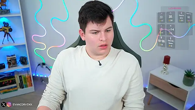 Snapshot of EvanCorvinx chatting on 03.02.26 EvanCorvinx online show from 03.02.26