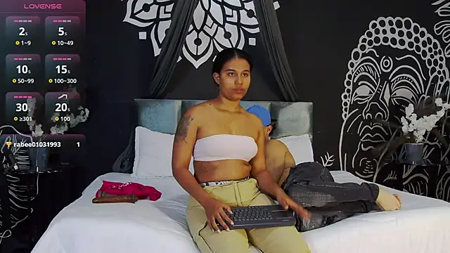 Luna Dante fox online show from 04.16.26