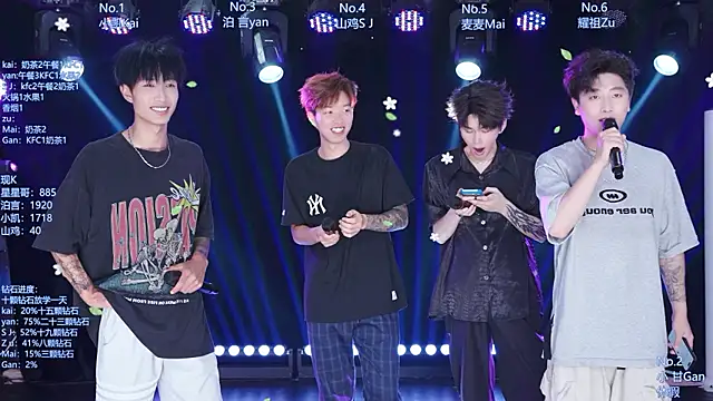 Snapshot of AOA-boy chatting on 07.07.26 AOA-boy online show from 07.07.26