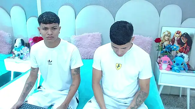party duo boys online show from 03.25.26