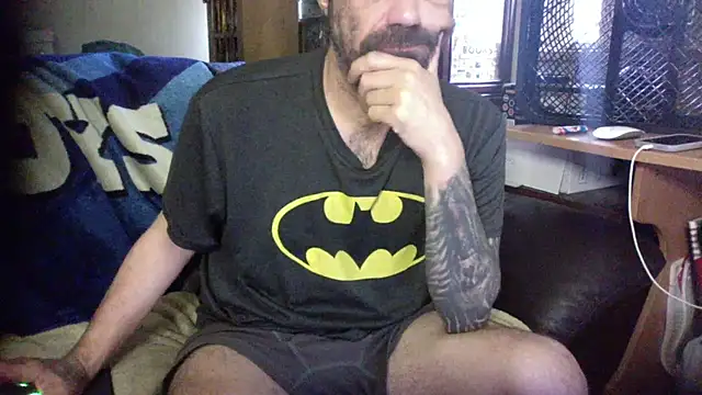 Snapshot of KinkyTOMan chatting on 06.14.26 KinkyTOMan online show from 06.14.26