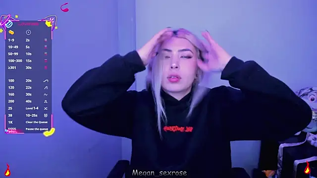 Megan sexrosse online show from 04.08.26