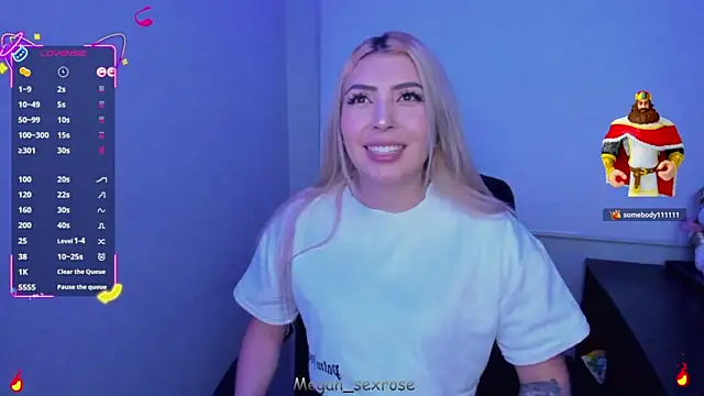 Megan sexrosse online show from 04.13.26