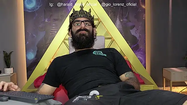 Snapshot of Haraldsmed chatting on 06.12.26 Haraldsmed online show from 06.12.26