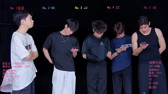 Snapshot of KOboys-818 chatting on 05.10.26 KOboys-818 online show from 05.10.26