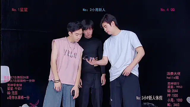 Snapshot of KOboys-818 chatting on 05.20.26 KOboys-818 online show from 05.20.26