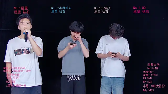Snapshot of KOboys-818 chatting on 05.22.26 KOboys-818 online show from 05.22.26