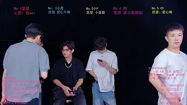 Snapshot of KOboys-818 chatting on 06.25.26 KOboys-818 online show from 06.25.26
