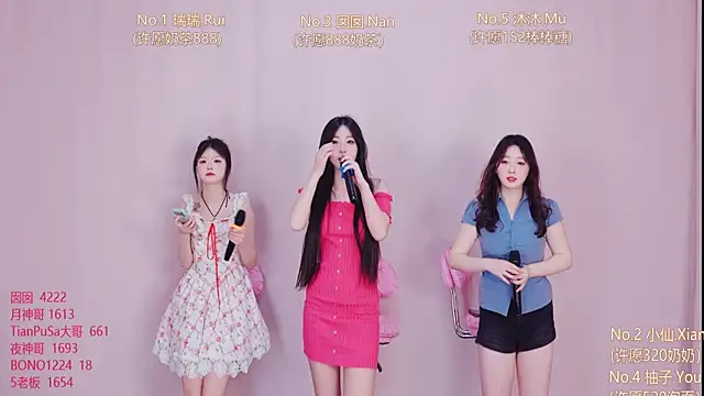 Snapshot of VIVA-003 chatting on 04.03.26 VIVA-003 online show from 04.03.26