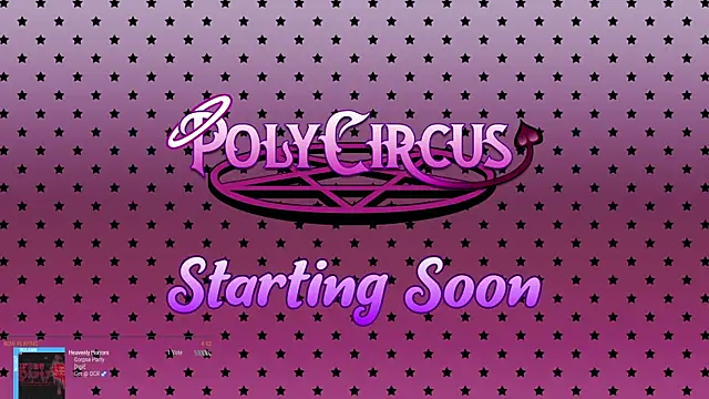 Snapshot of PolyCircus chatting on 06.18.26 PolyCircus online show from 06.18.26