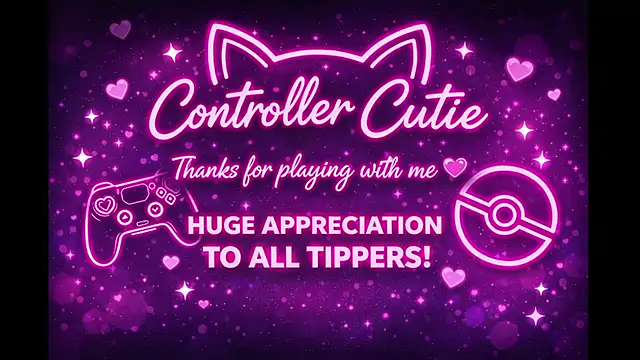 Snapshot of Controllercutie chatting on 04.14.26 Controllercutie online show from 04.14.26