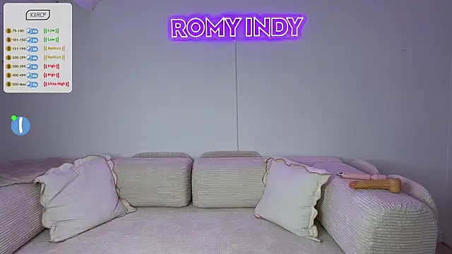 Snapshot of princessromyindy chatting on 06.14.26 princessromyindy online show from 06.14.26