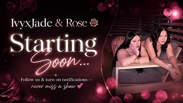 Snapshot of ivyXjaderose chatting on 05.28.26 ivyXjaderose online show from 05.28.26