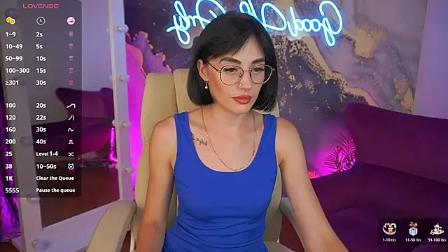Snapshot of EviiLune chatting on 07.06.26 EviiLune online show from 07.06.26
