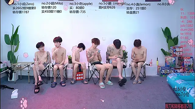 Snapshot of SOL-07 chatting on 07.23.26 SOL-07 online show from 07.23.26
