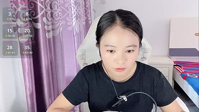 Snapshot of Tianxin-Nora chatting on 08.02.26 Tianxin-Nora online show from 08.02.26
