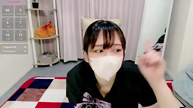 Snapshot of moeka- chatting on 08.03.26 moeka- online show from 08.03.26