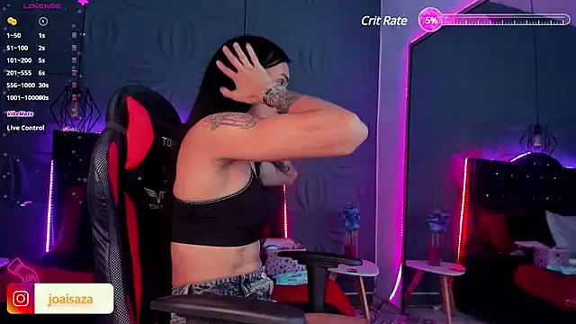 Snapshot of joaisaza chatting on 12.02.24 joaisaza online show from 12.02.24