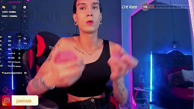 Snapshot of joaisaza chatting on 12.11.24 joaisaza online show from 12.11.24