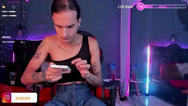 Snapshot of joaisaza chatting on 12.29.24 joaisaza online show from 12.29.24