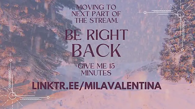 Snapshot of MilaValentina chatting on 02.01.25 MilaValentina online show from 02.01.25