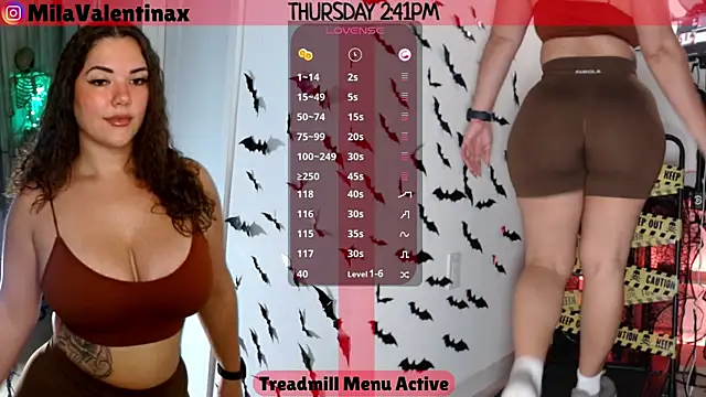 Snapshot of MilaValentina chatting on 10.09.25 MilaValentina online show from 10.09.25