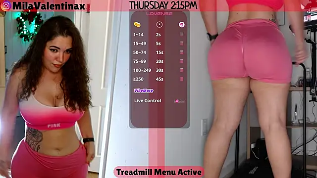 MilaValentina online show from 11.20.25